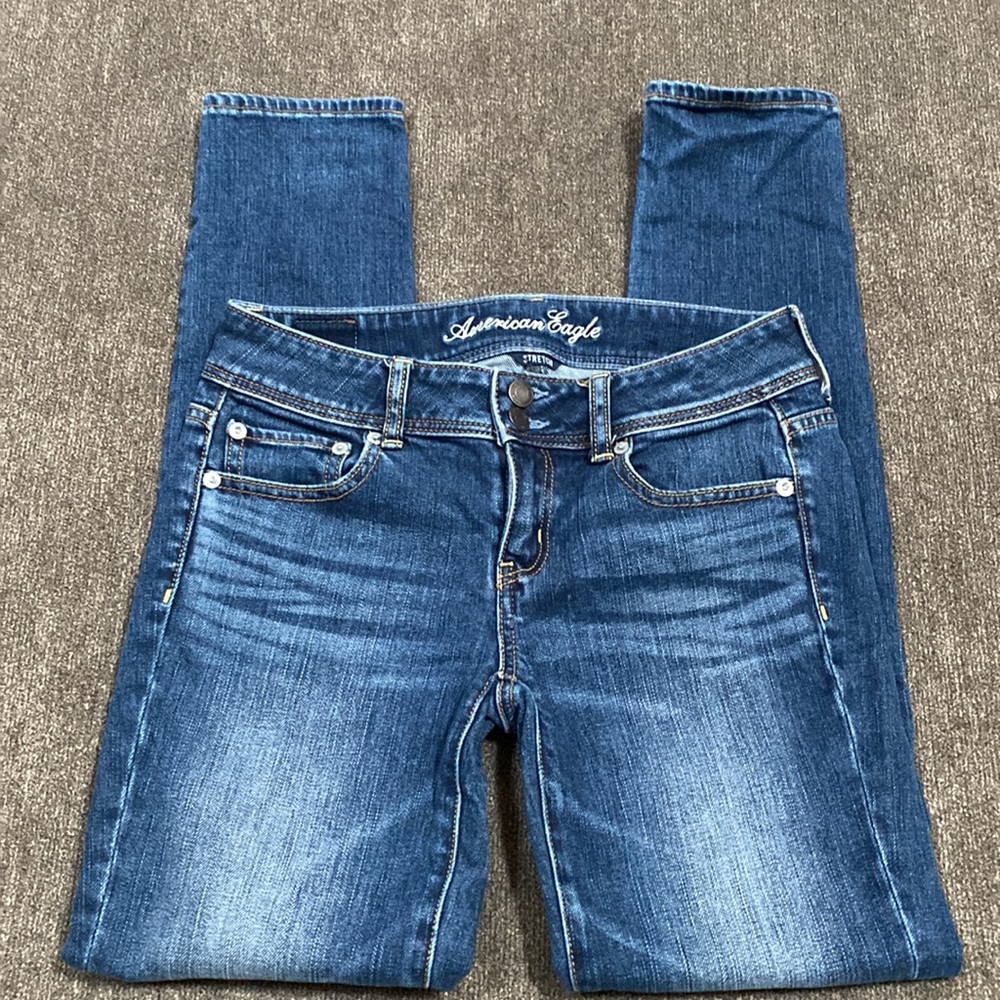 American Eagle Skinny Stretch Jeans Size 0